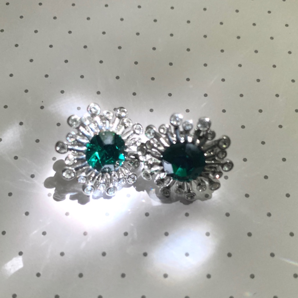 Emerald Studs